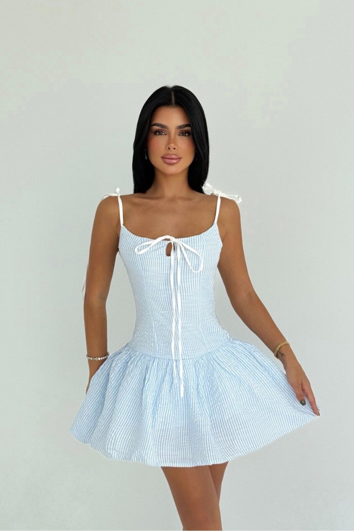 Mavi Monah Mini Elbise ATE-3575