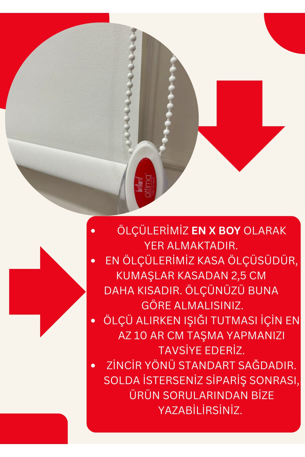 Krem Renk Stor Perde Kalın Kumaş (KETEN) Modern Perde