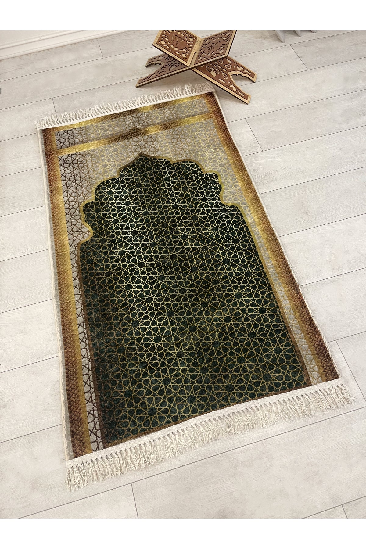 Seccade Saçaklı (lateks Taban) 75x125 Ebat