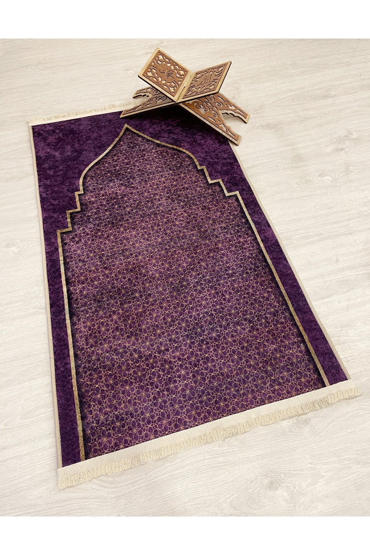 Seccade Saçaklı (lateks Taban) 75x125 Ebat