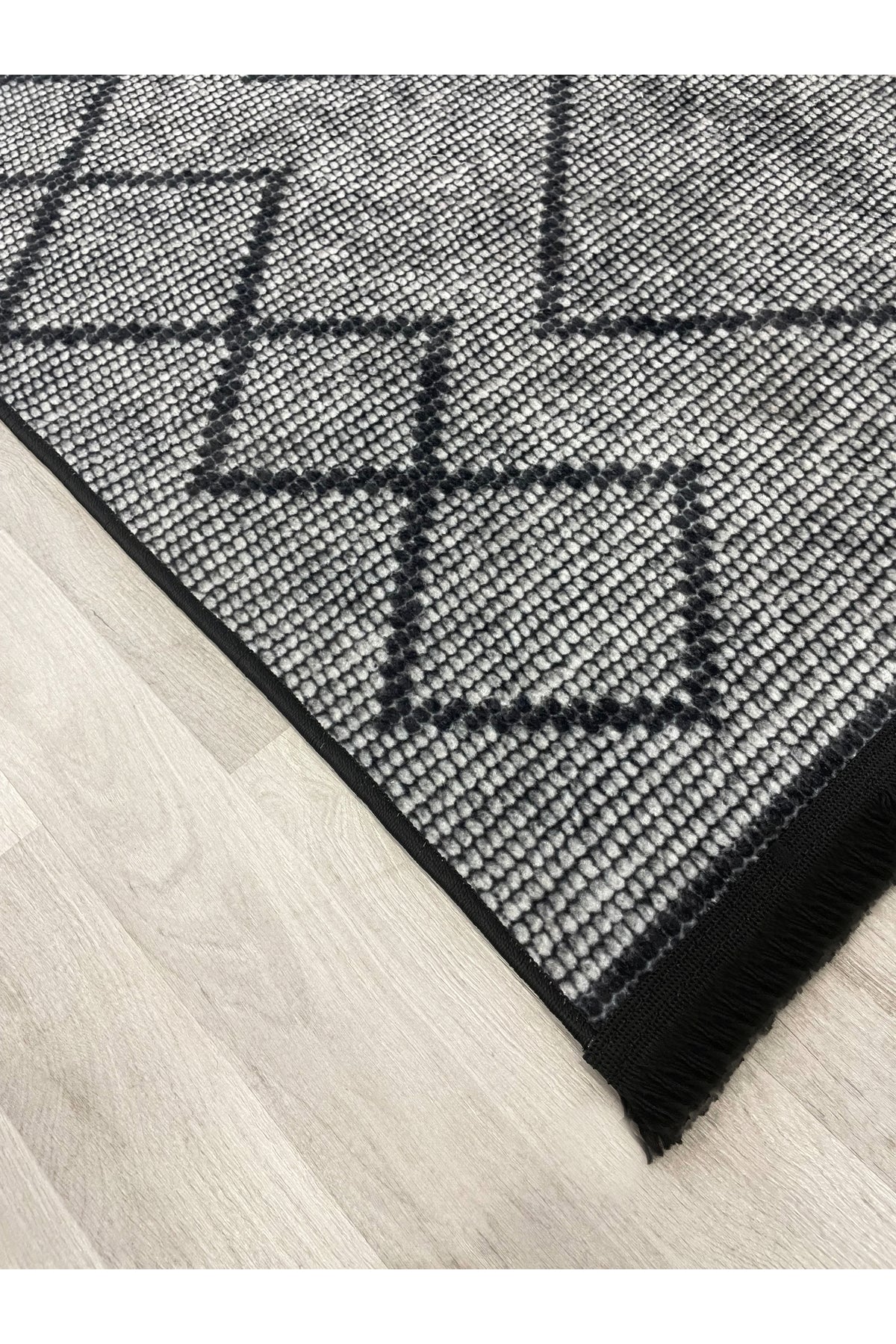 Geometrik Desen Lateks Taban Salon ve Yolluk Antre Halı