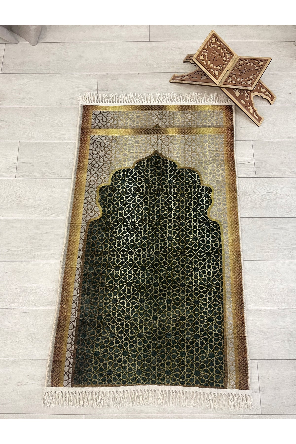 Seccade Saçaklı (lateks Taban) 75x125 Ebat