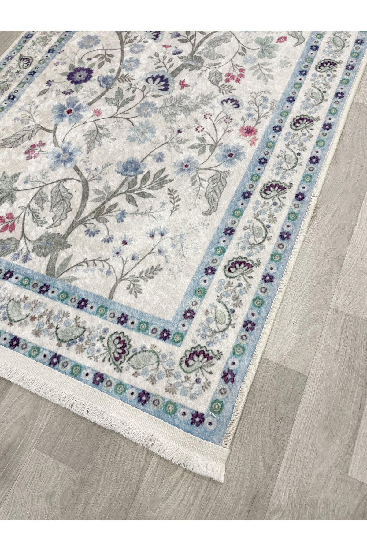 Modern Çiçekli Medine Seccade 80x140