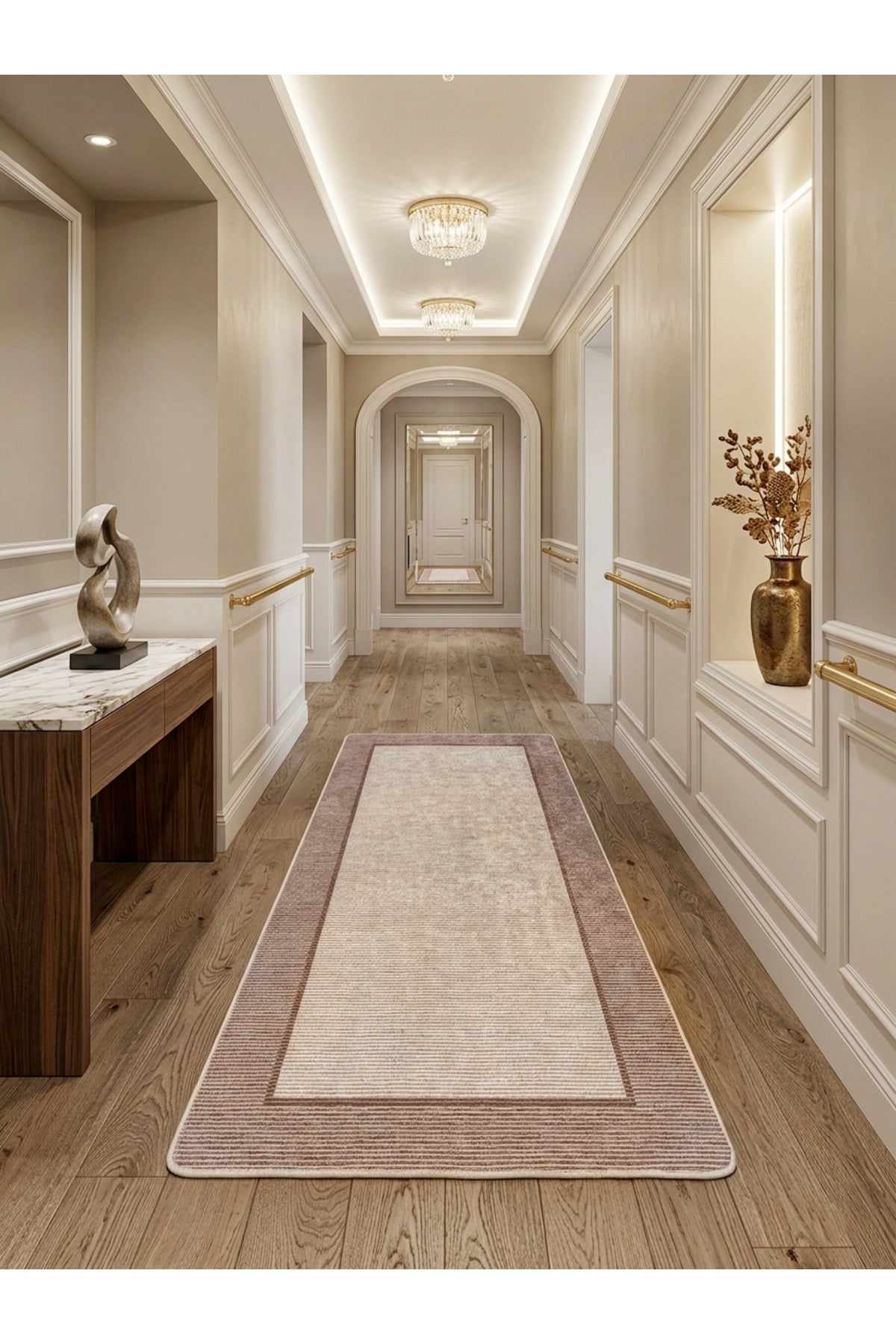 Modern Lateks Taban Salon Yolluk Antre Halı