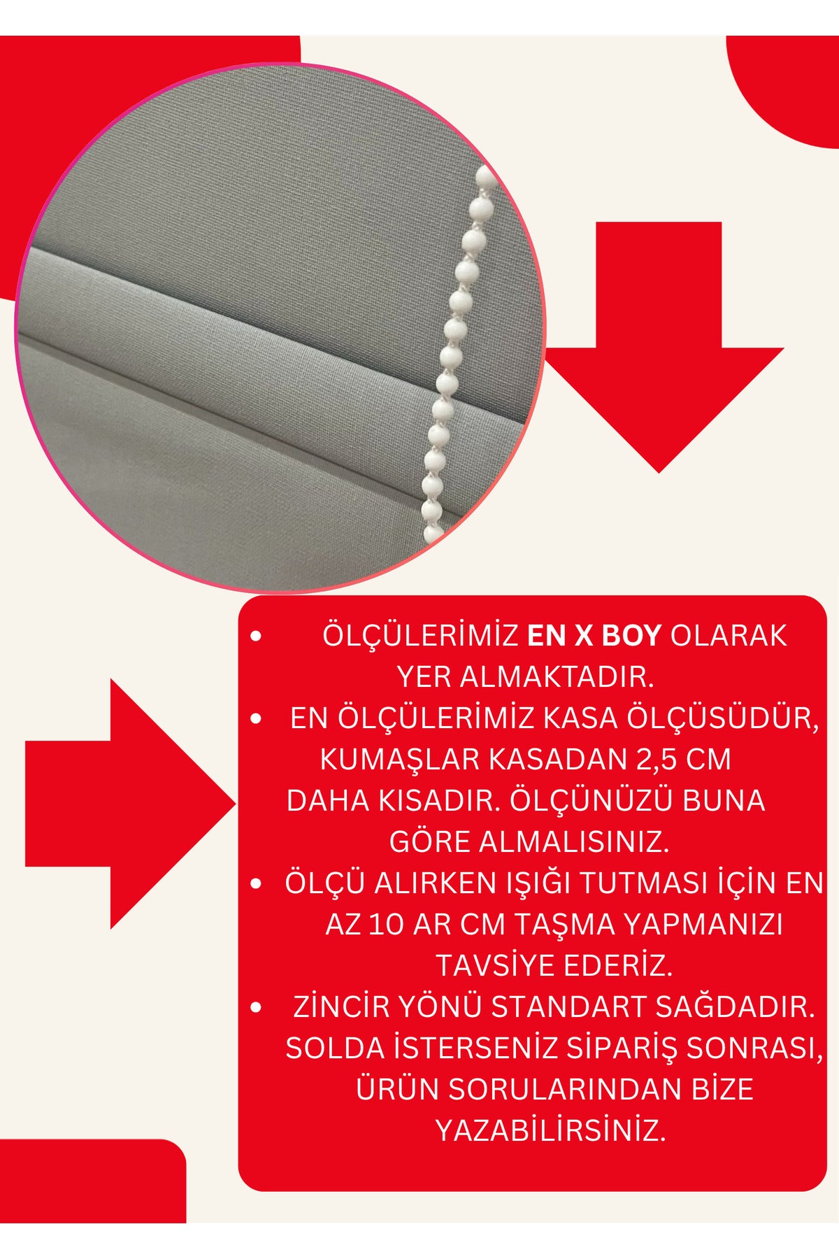 Stor Perde Kalın Kumaş (KETEN) Açık Gri (ALÜMİNYUM KASA BORU)