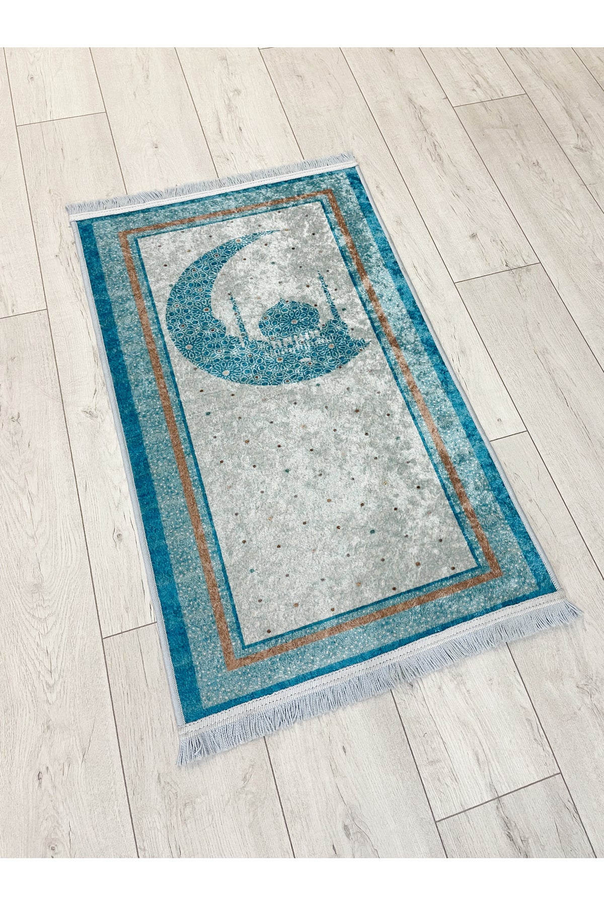 Çocuk Seccadesi Mavi 60X100 Ebat