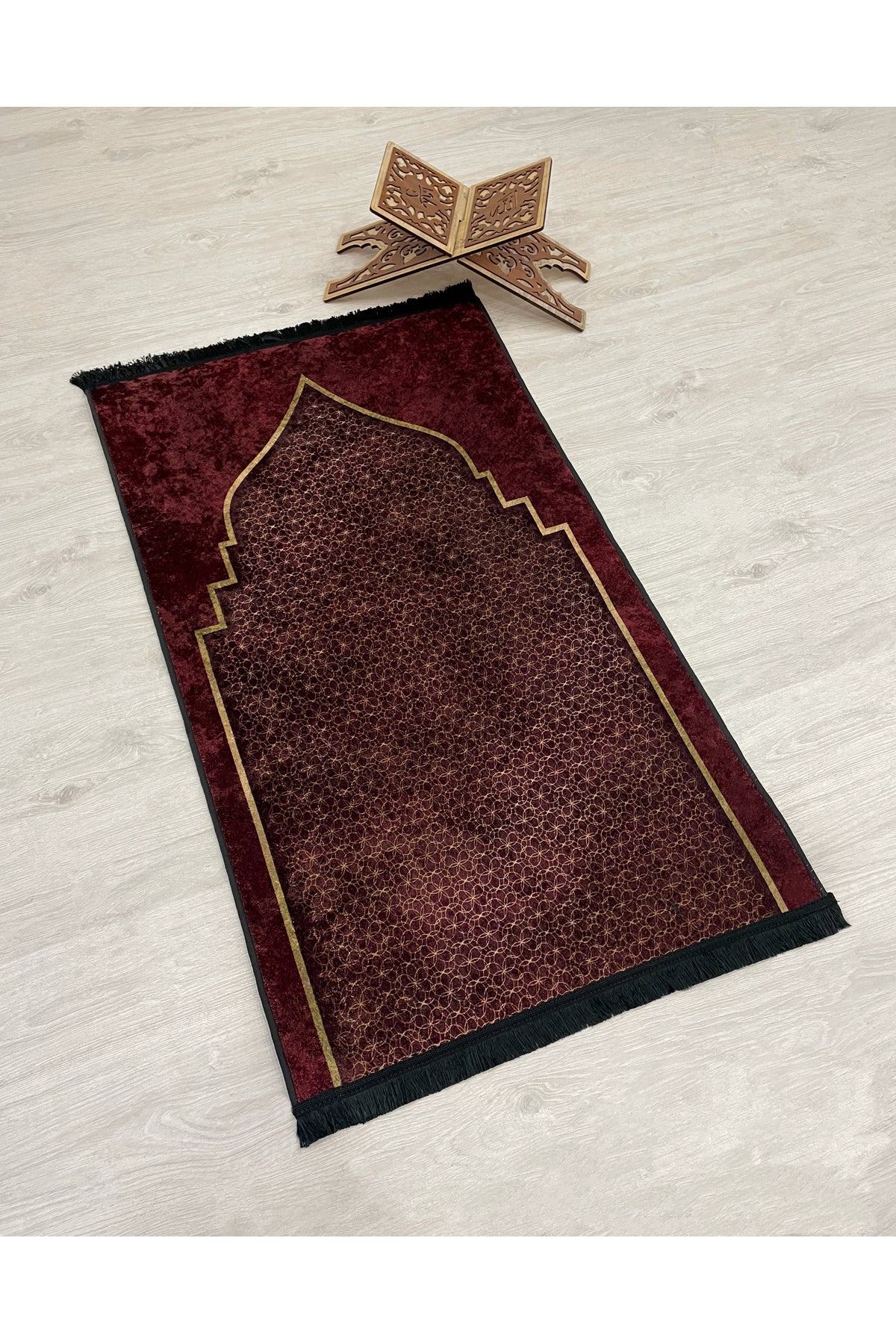 Seccade Saçaklı (lateks Taban) 75x125 Ebat