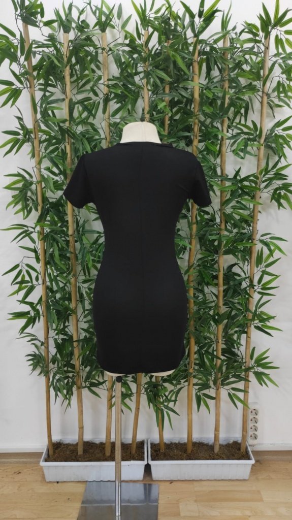 Women's Short Sleeve Queen Print Double Yarn Mini Dress