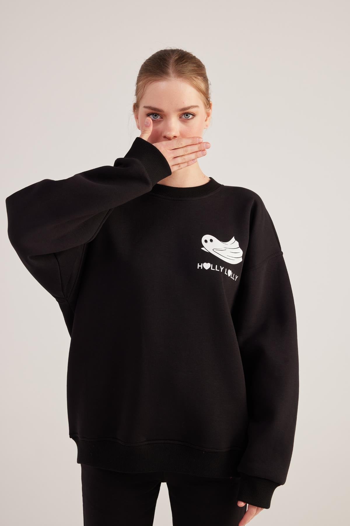 Ghosting Sweatshirt Siyah
