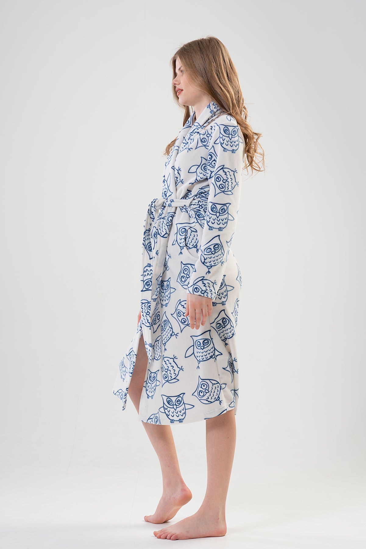 Woman Brighty Dressing Gown