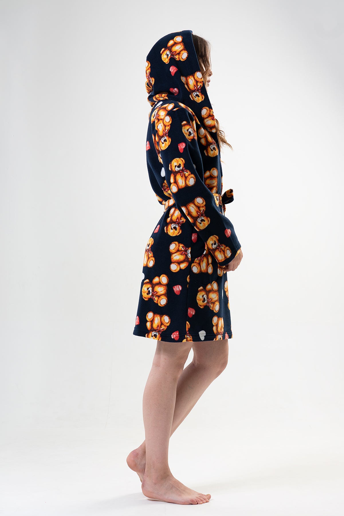 Woman Lovely Bear Dressing Gown