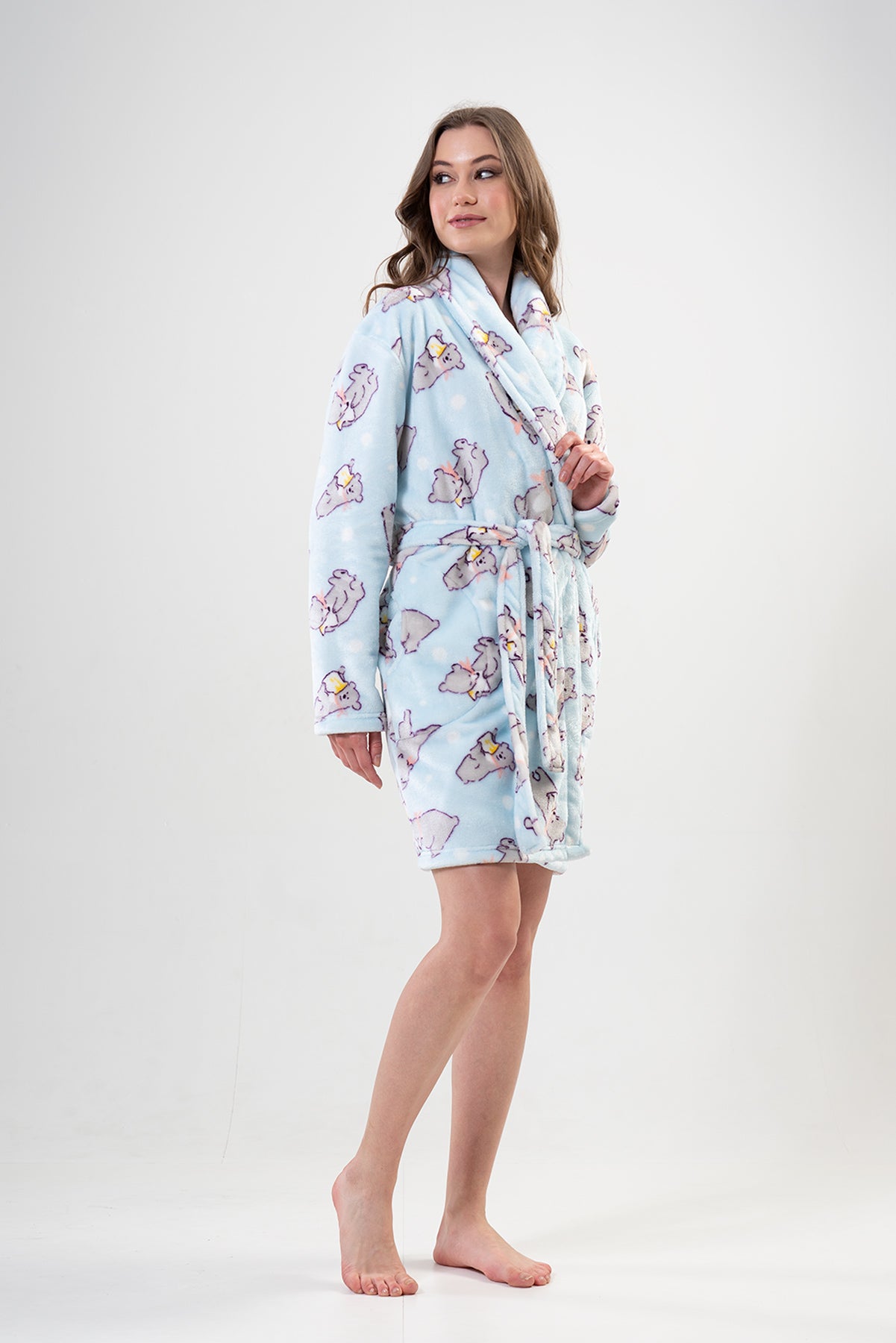Woman Crystal Dressing Gown
