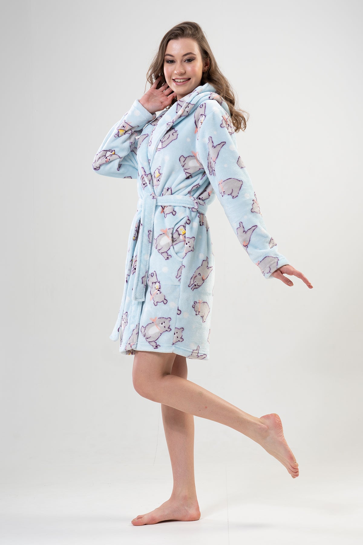 Woman Crystal Dressing Gown