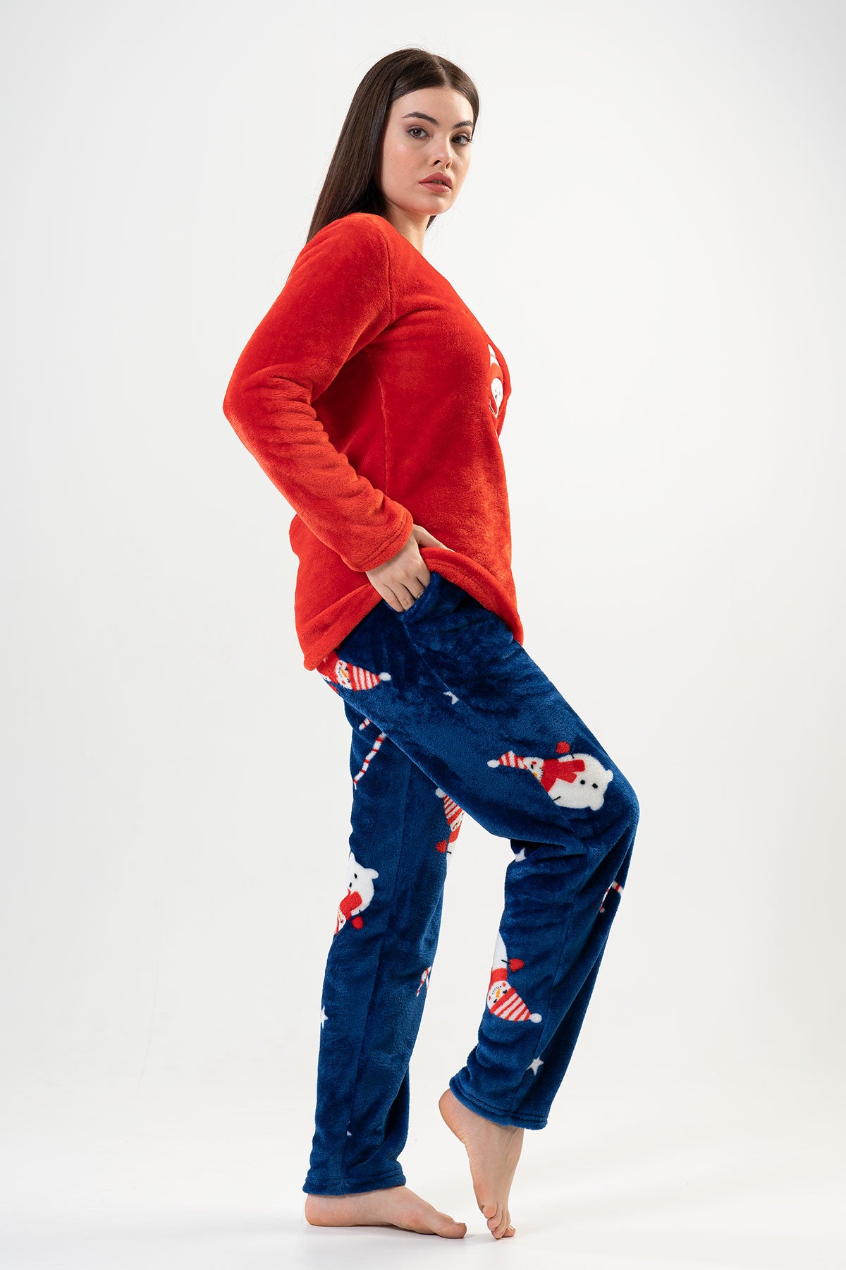 Woman Soft Christmas Pyjama Set