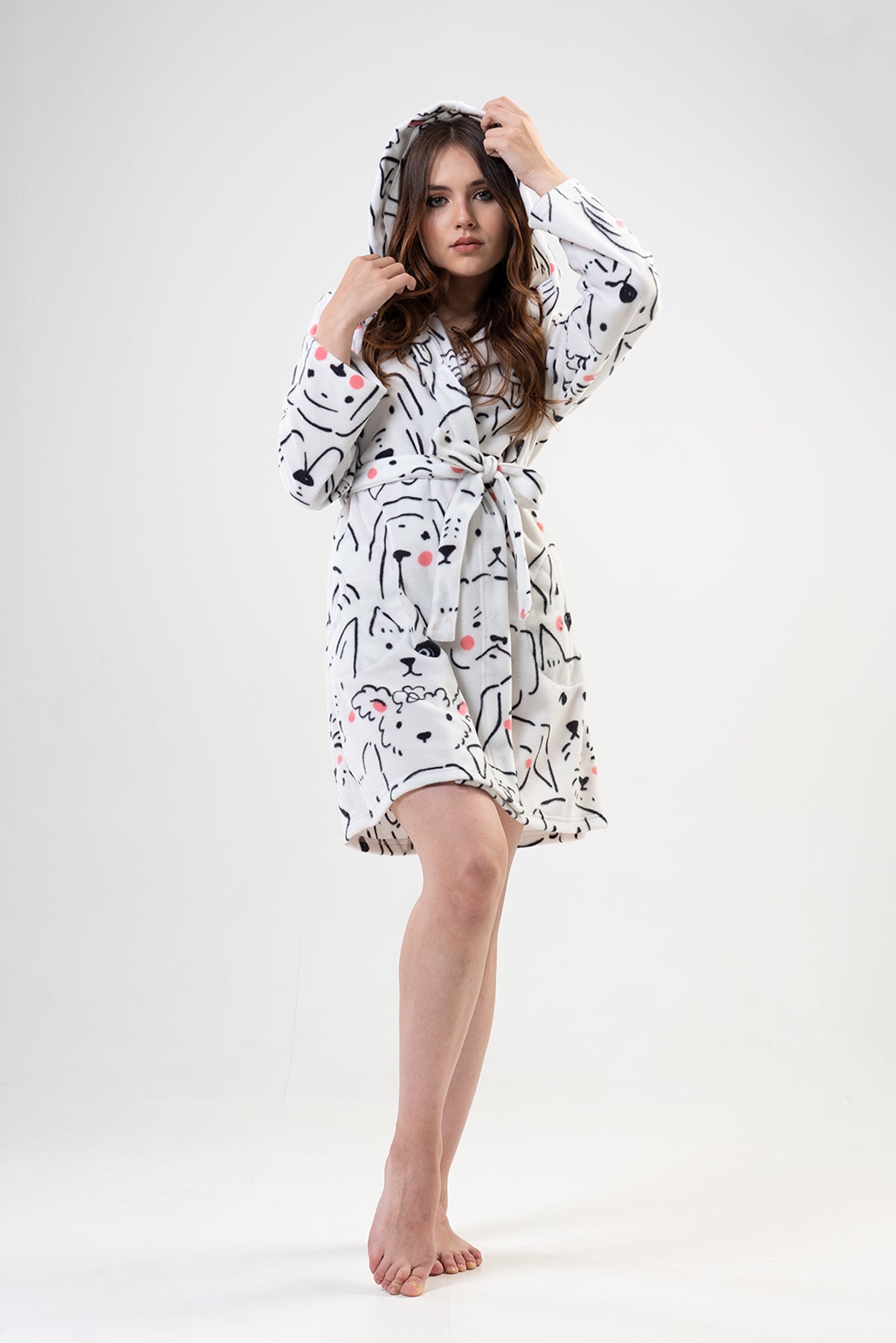 Woman Pure Dressing Gown