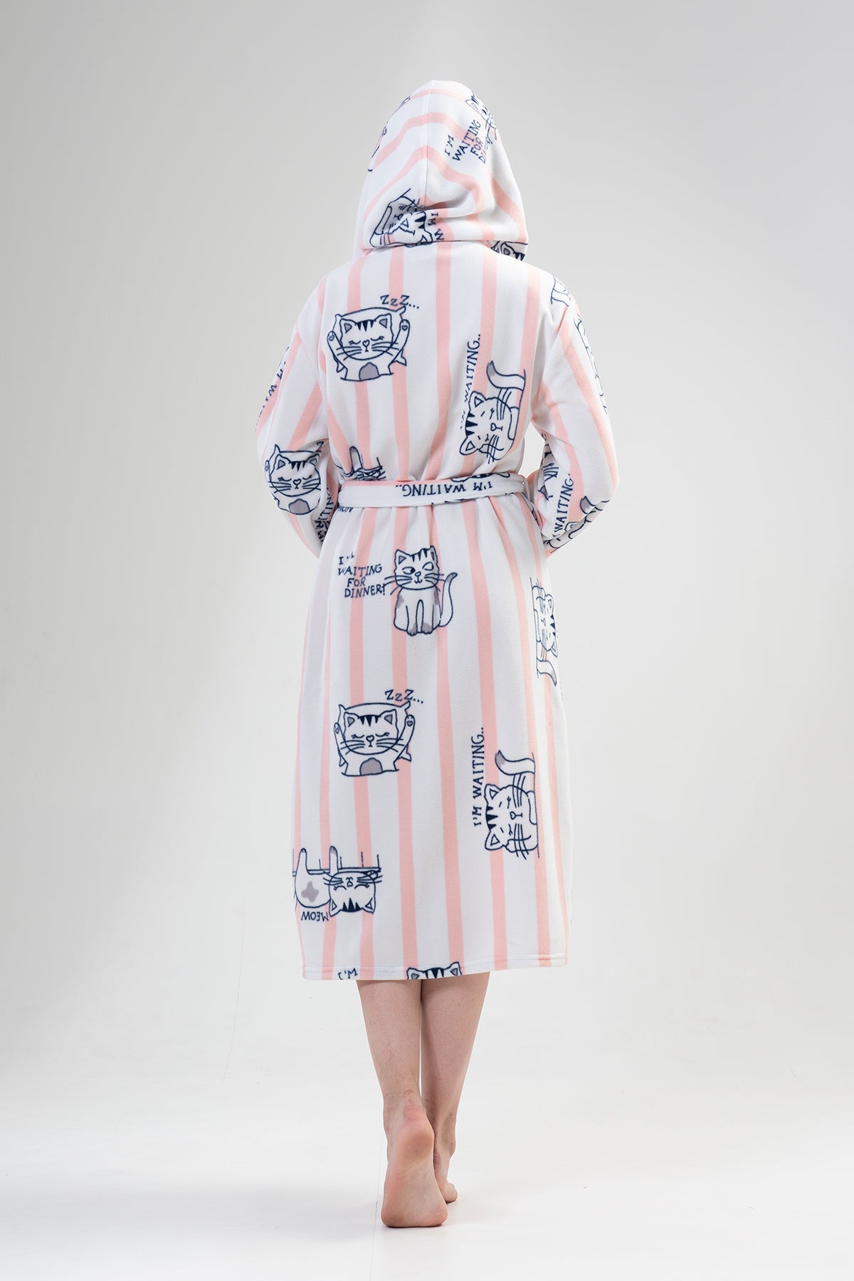 Woman Diny Dressing Gown
