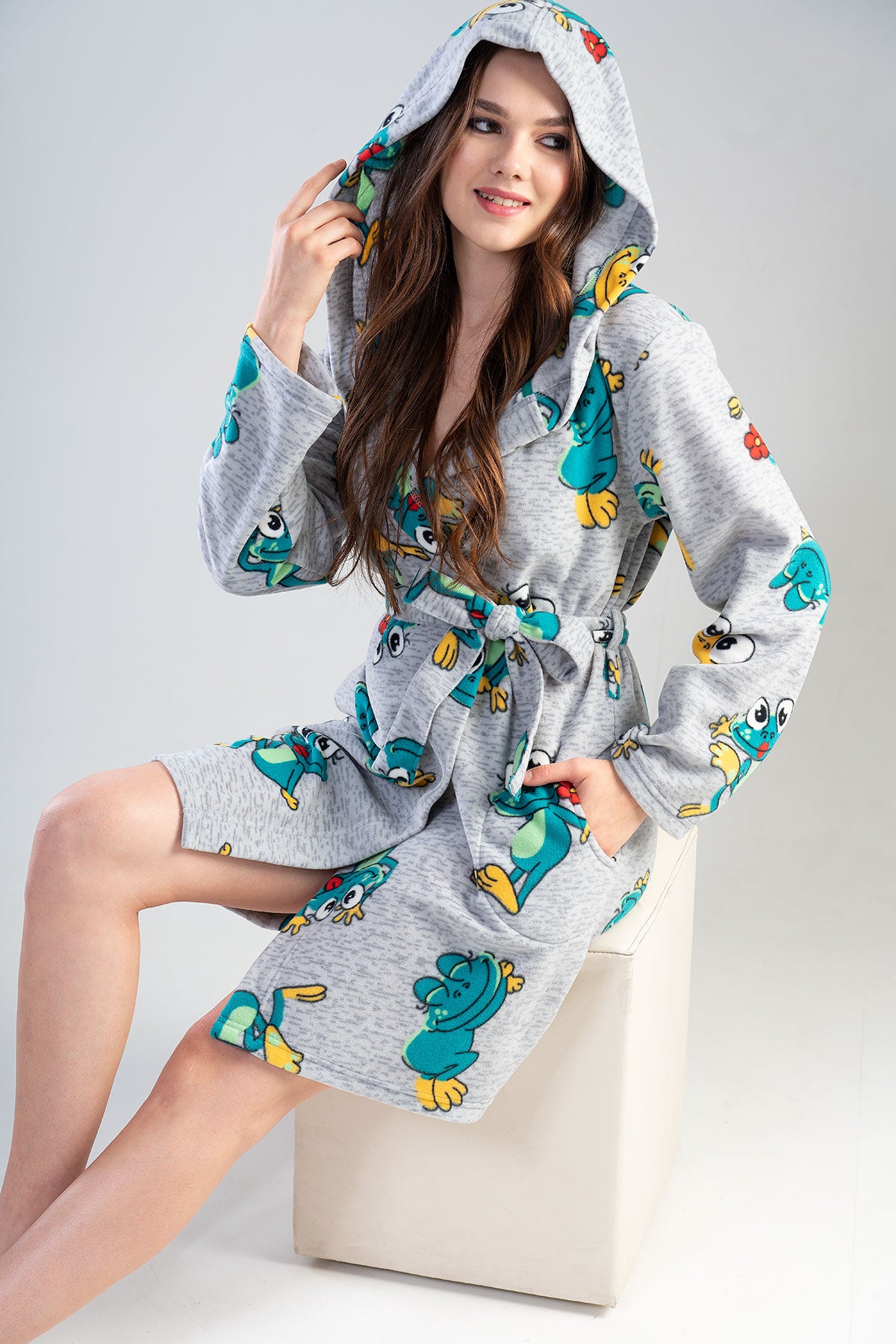 Woman Frogy Dressing Gown