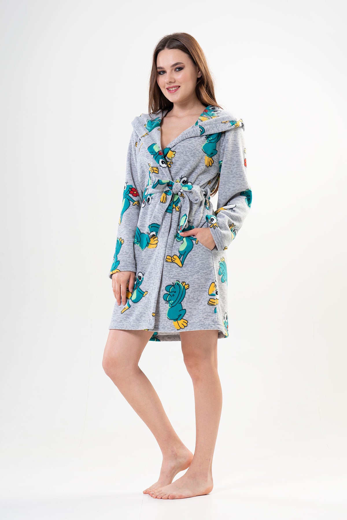 Woman Frogy Dressing Gown