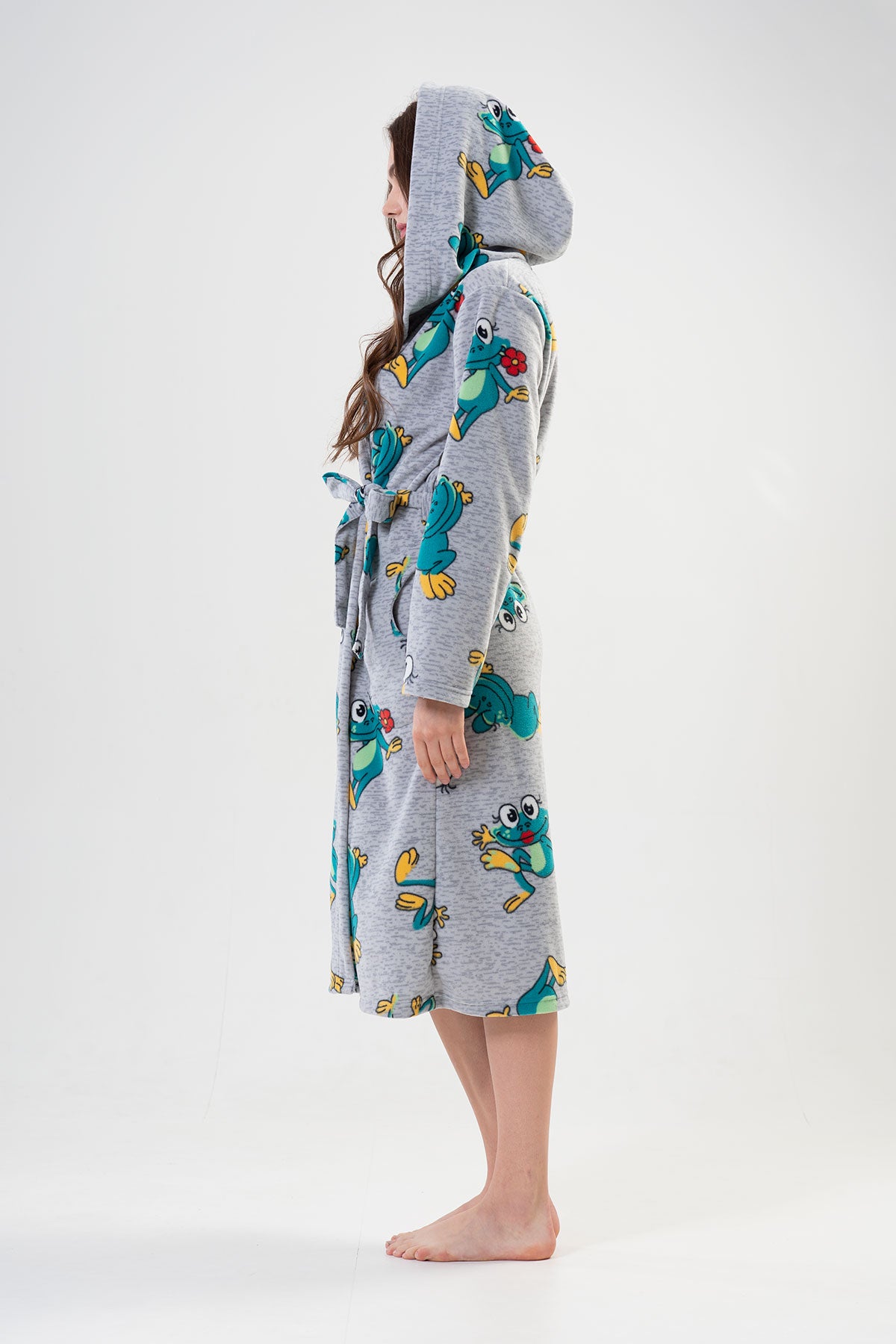 Woman Frogy Long Dressing Gown
