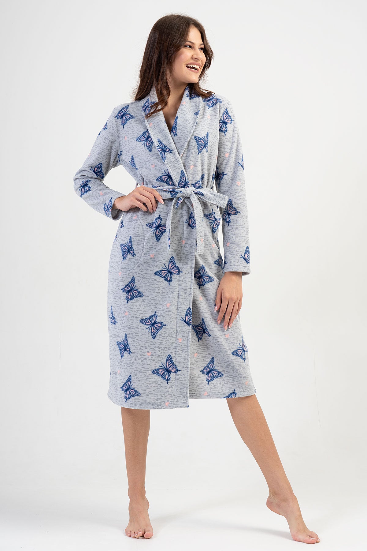 Woman Butterfly Dressing Gown