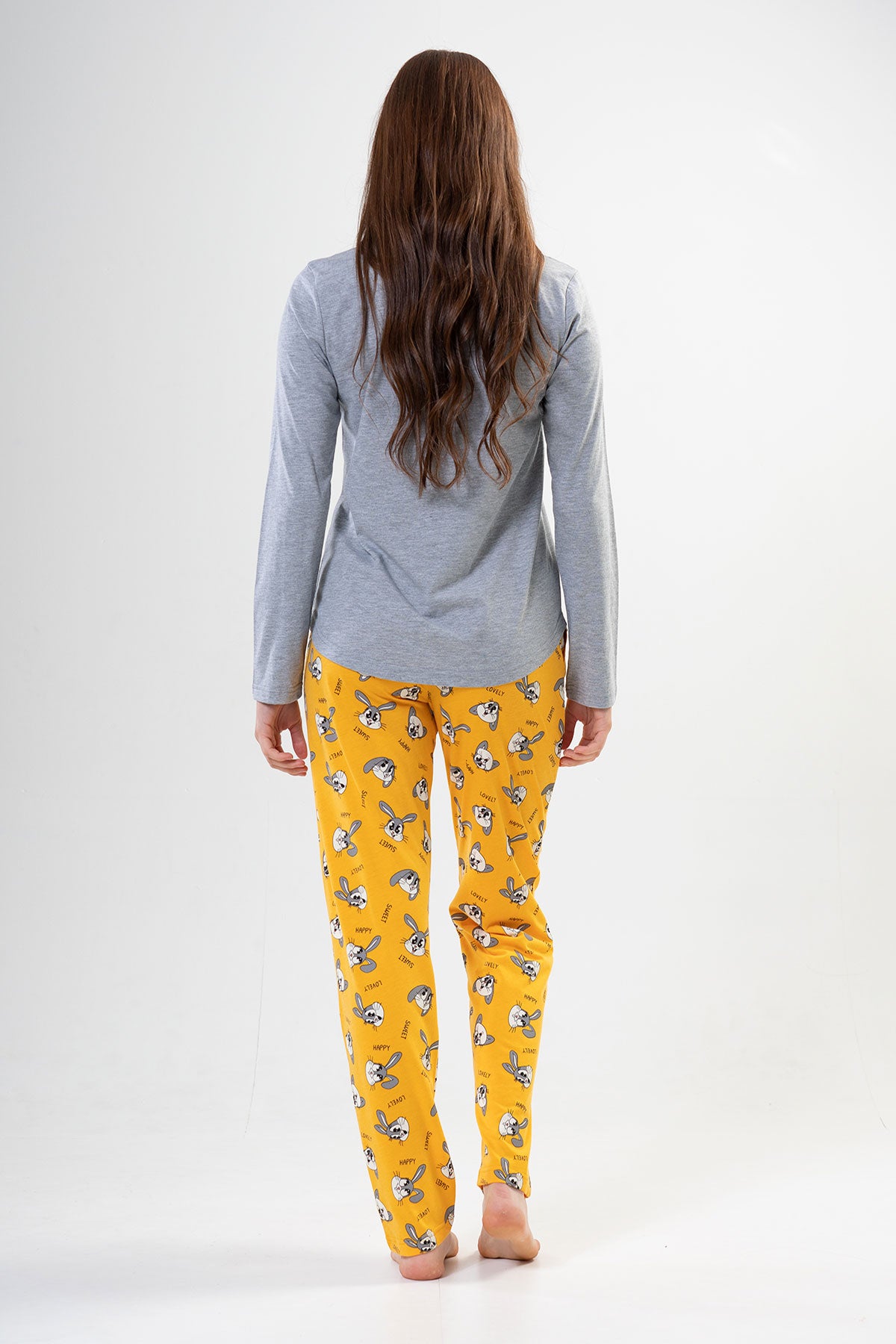 Woman Yellow Pyjama Set