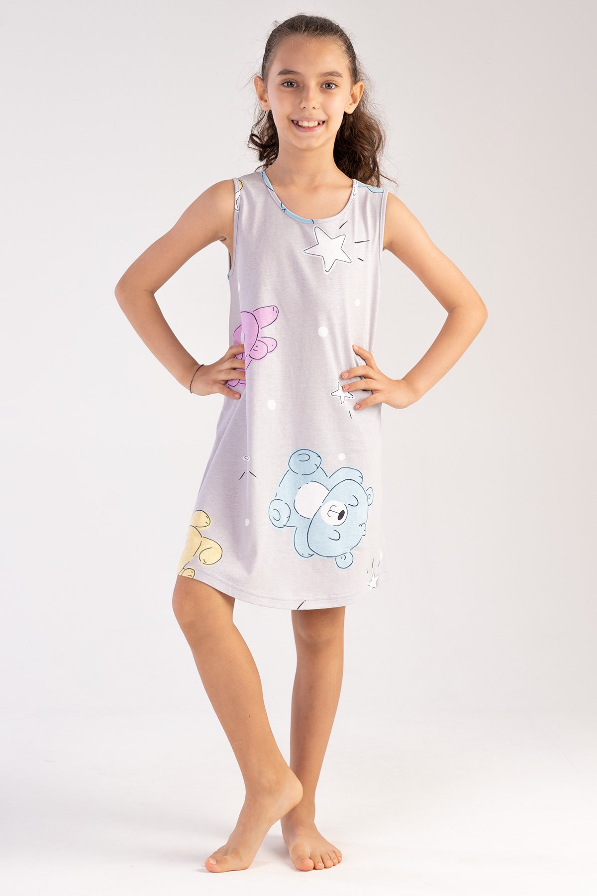 KIZ COCUK P.SUPREM KALIN ASKILI ETEGI OVAL TUNIK