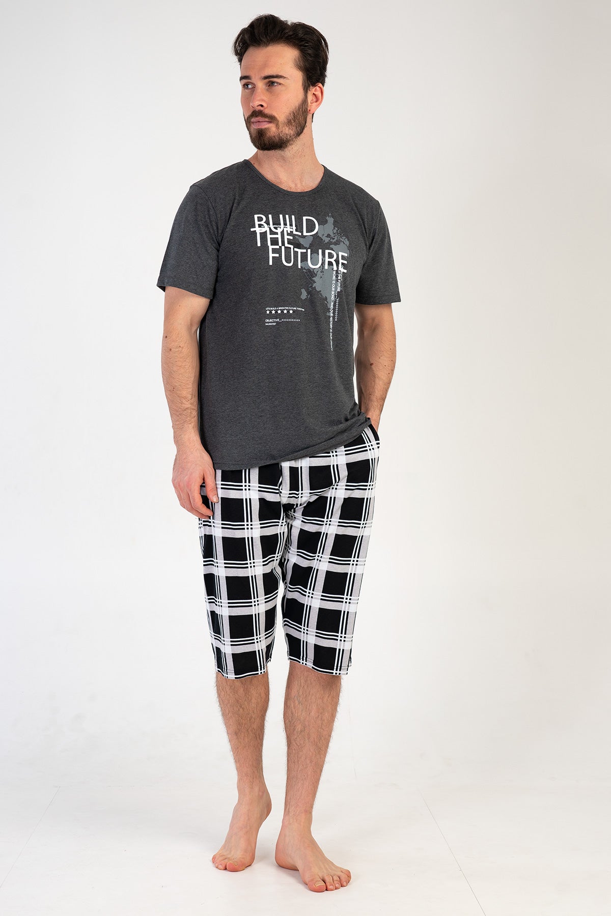 Man Big Size Future Capri Set