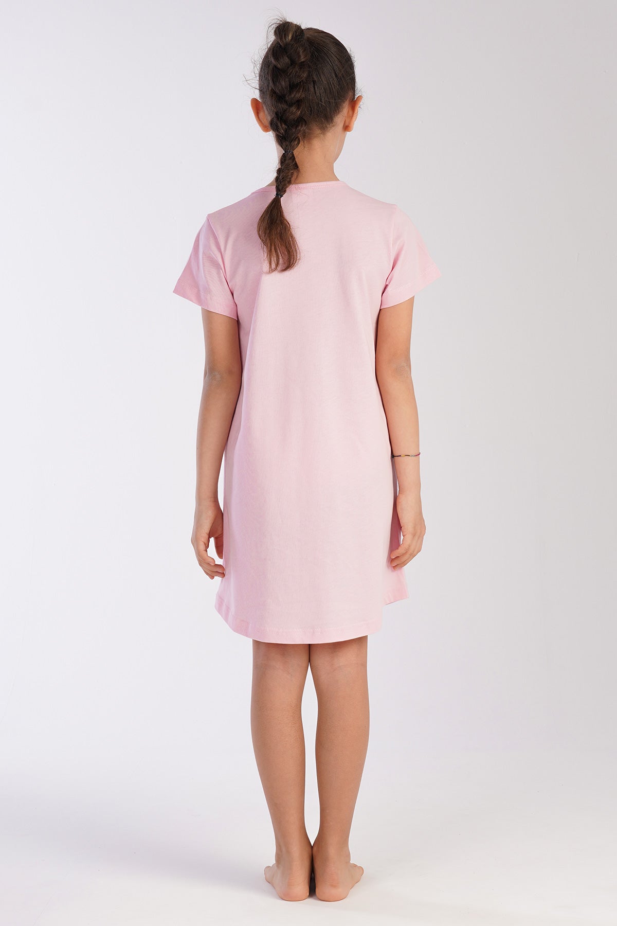 KIZ COCUK P.SUPREM O YAKA KISA KOL ETEGI OVAL TUNIK(11-12/15-16)