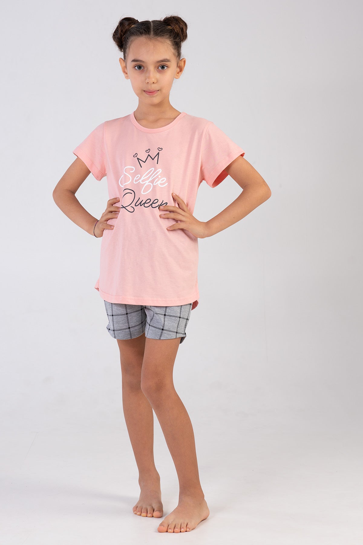 KIZ COCUK P.SUPREM O YAKA KISA KOL ETEGI OVAL SORT TK(11-12/15-16)