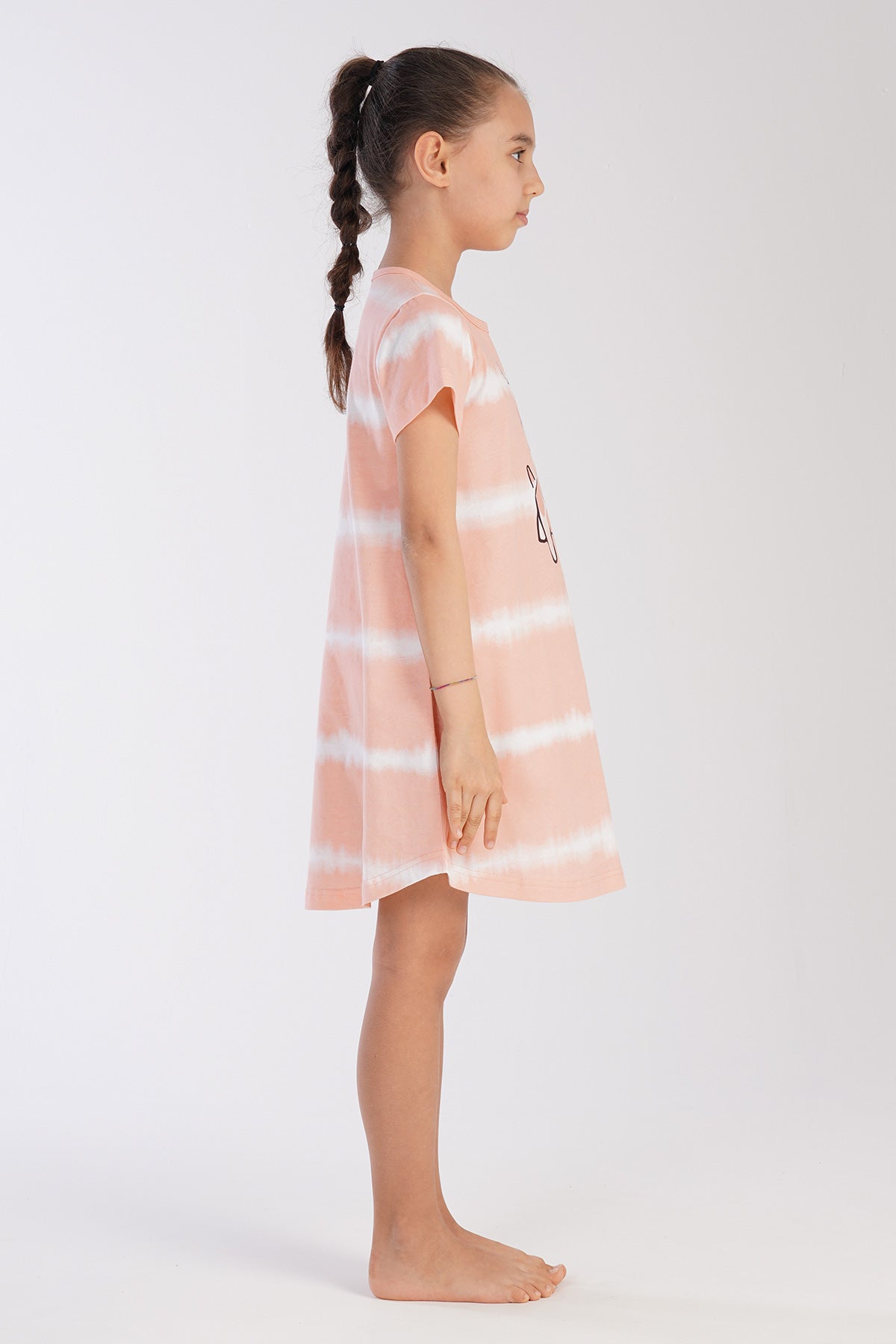 KIZ COCUK P.SUPREM O YAKA KISA KOL ETEGI OVAL TUNIK(9-10/15-16)