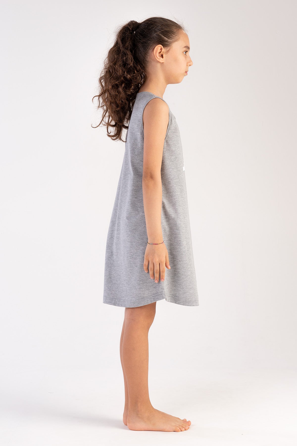 Kids' Girl Big Age Meow Tunic