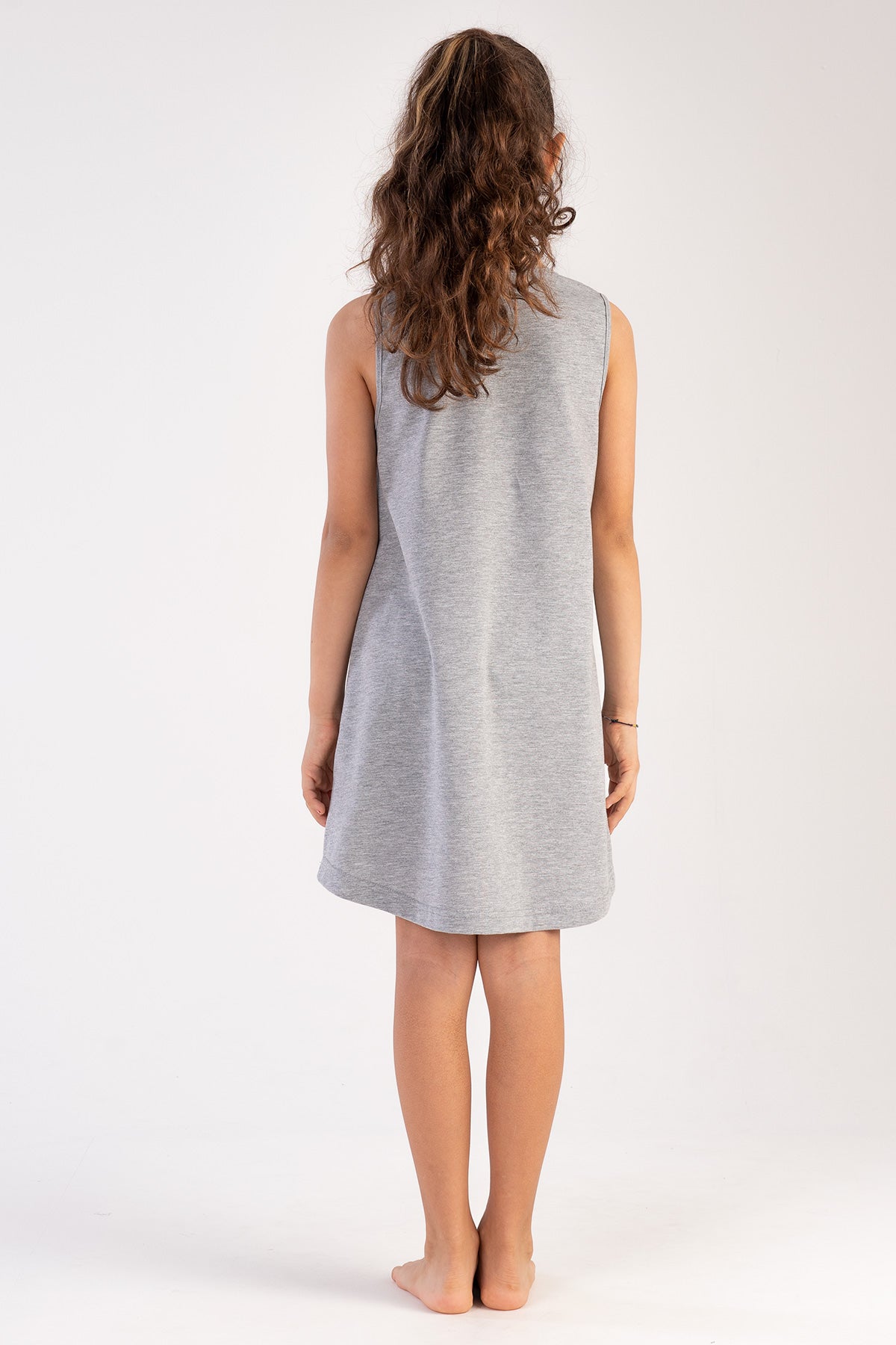 Kids' Girl Big Age Meow Tunic