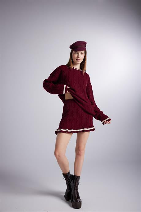 Harold Triko Etek Bordo