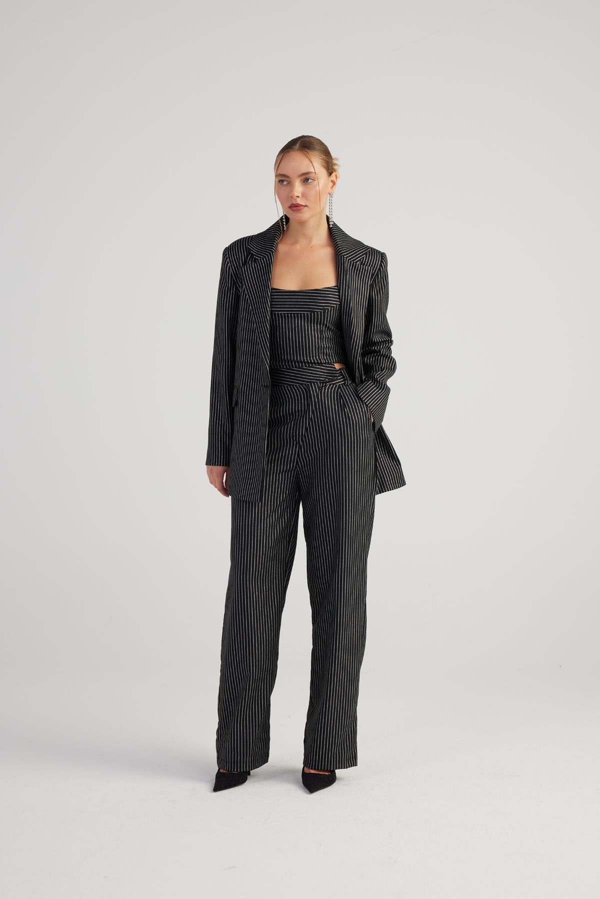 Eden Blazer Ceket Siyah