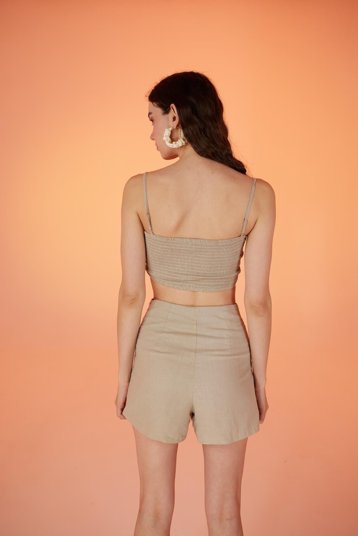 Rise Zincirli Bluz Bej