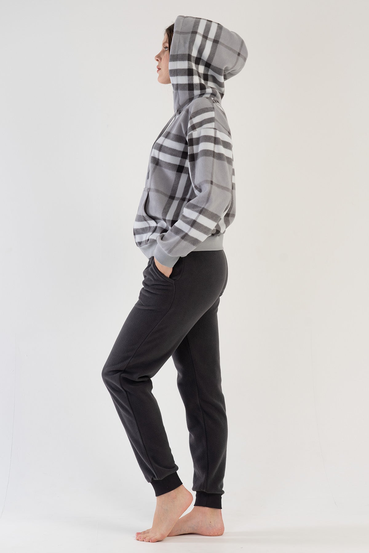 Woman Gray Bally Pyjama Set