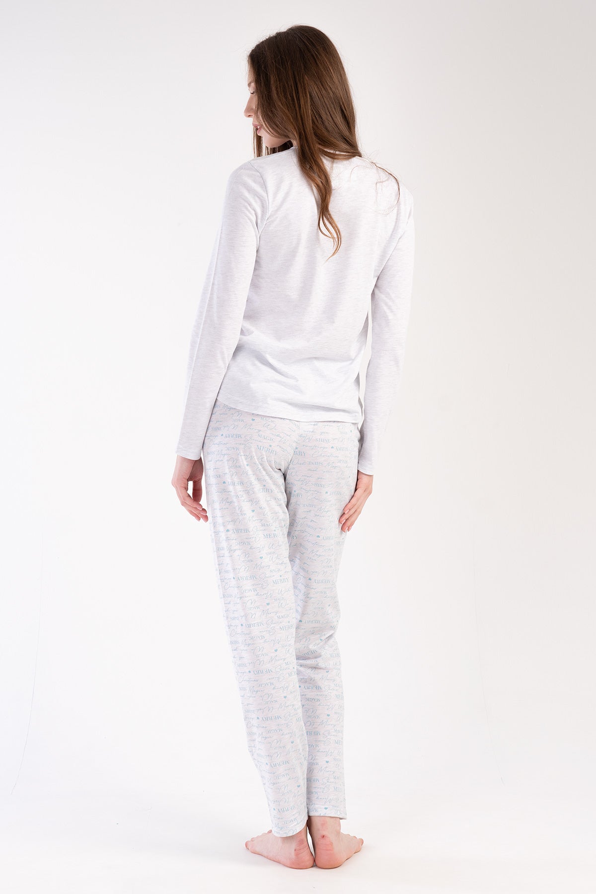 Woman Supreme Crystal Blue Pyjama Set