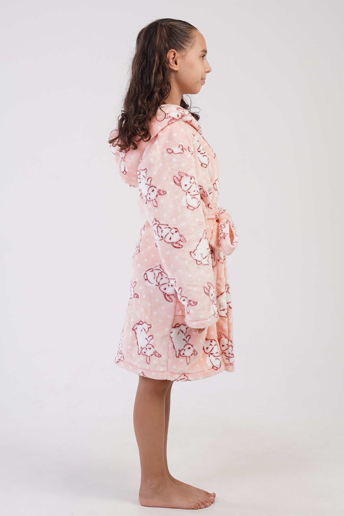 KIZ COCUK SOFT KAPSONLU UZUN KOL CEPLI KISA SABAHLIK(7-8/13-14)