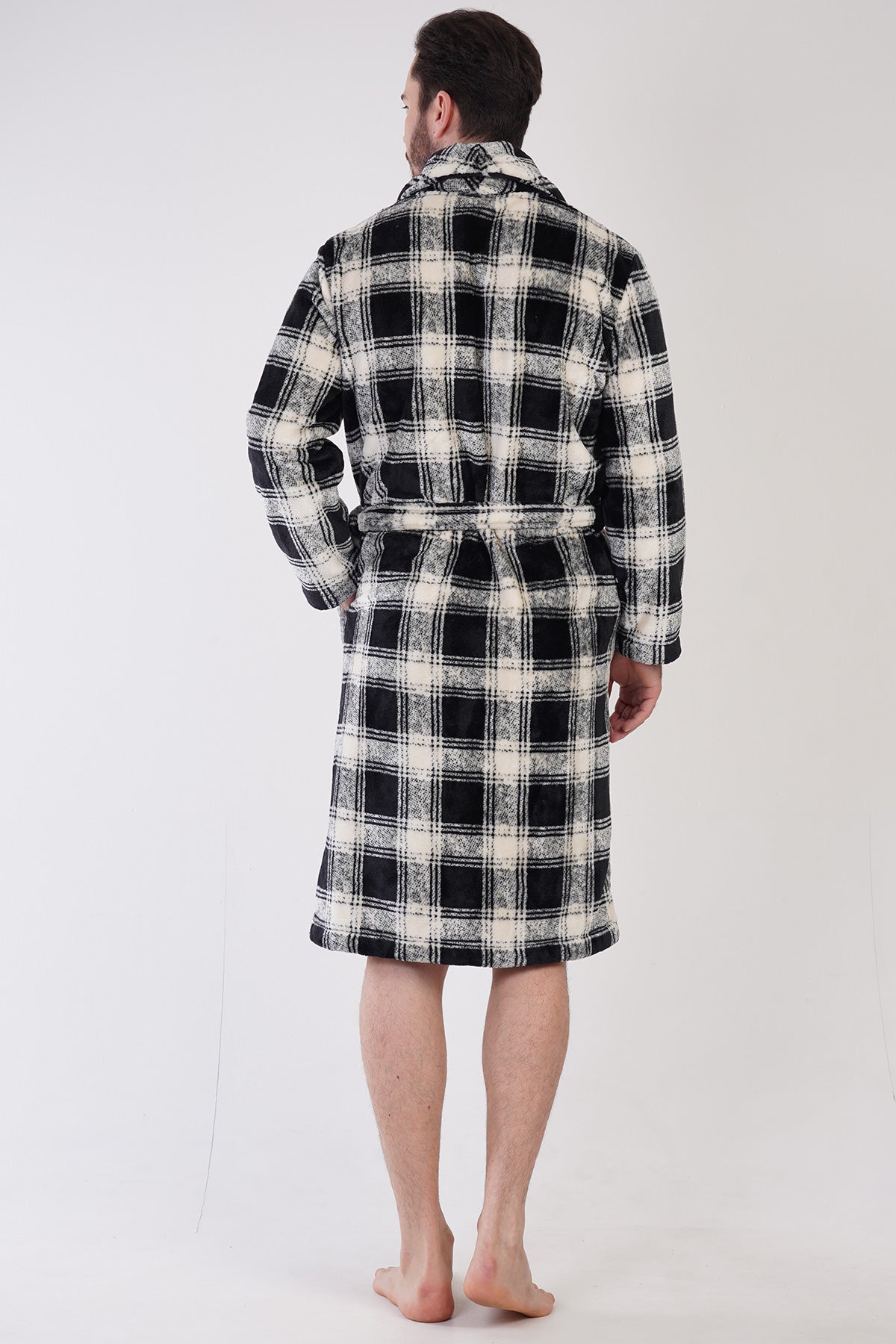 ERKEK SOFT SAL YAKA UZUN KOL CEPLI SABAHLIK