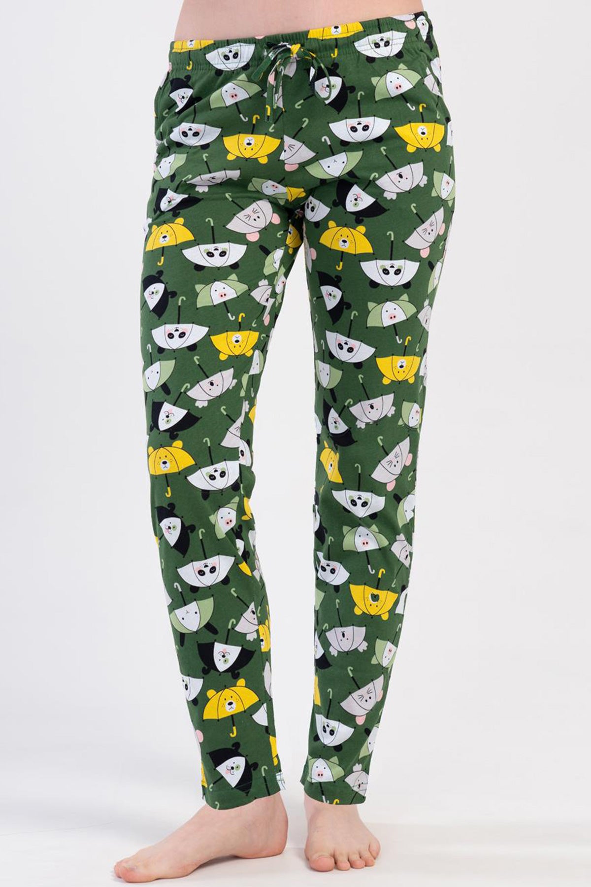 KADIN P.SUPREM CEPLI TEK ALT PIJAMA