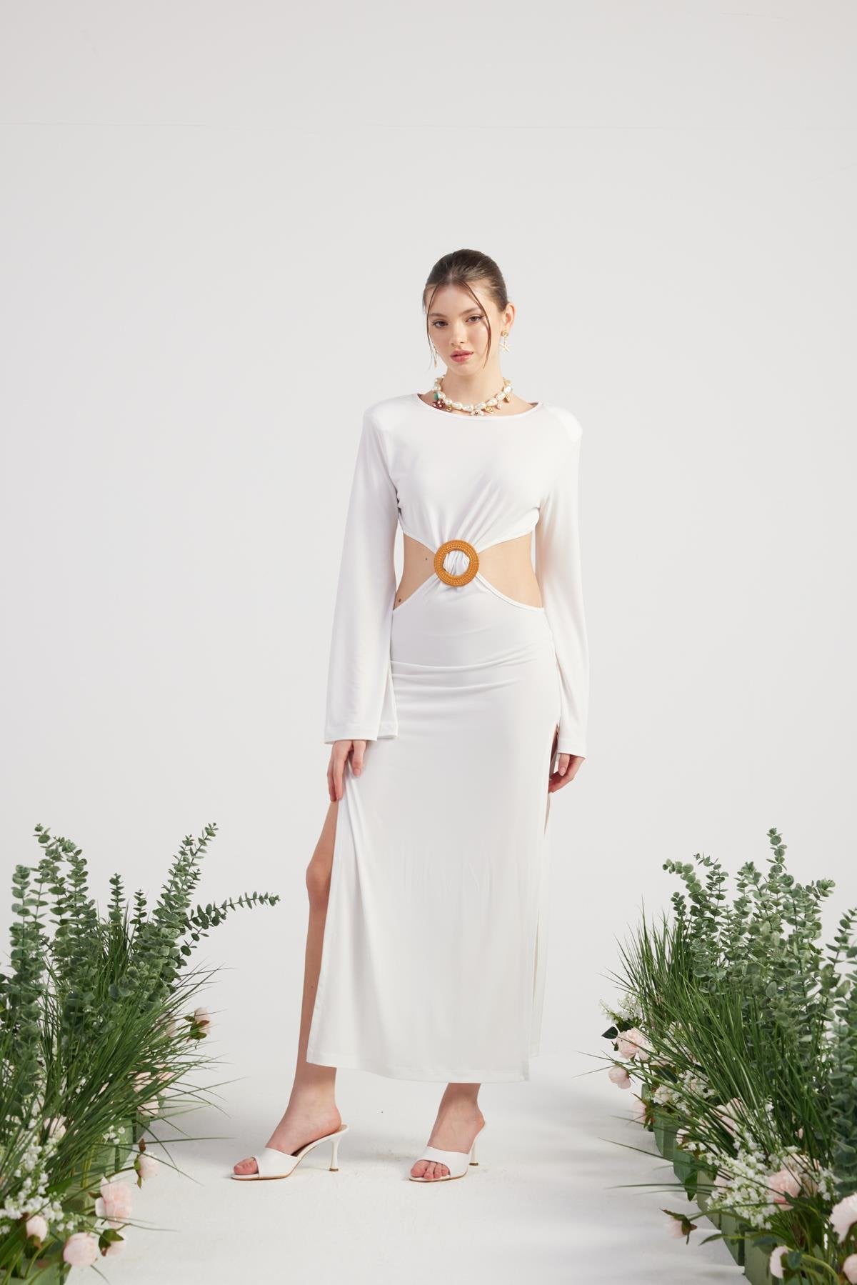 Cameron Elbise Beyaz Beyaz XS