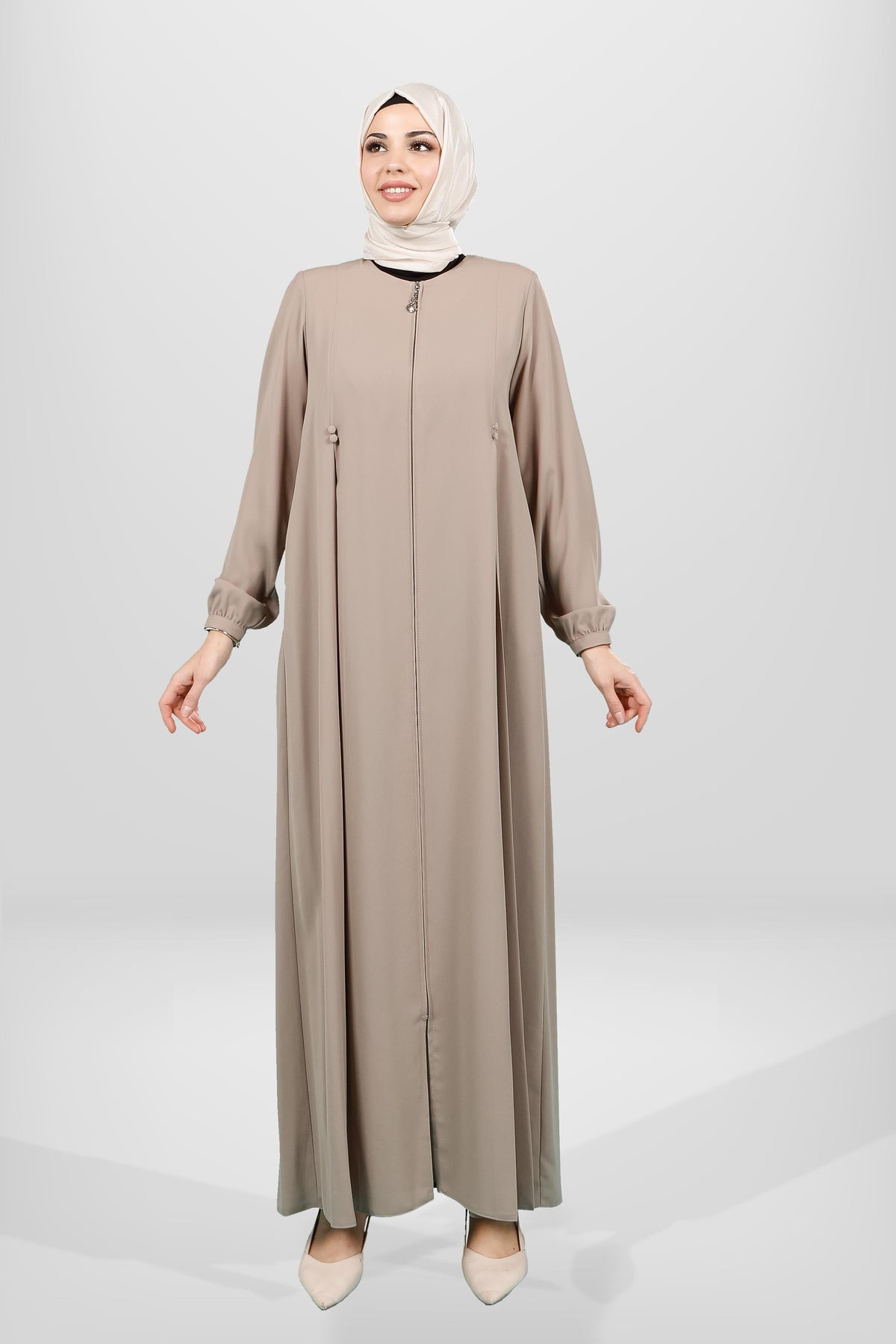 3713 Hooded Abaya