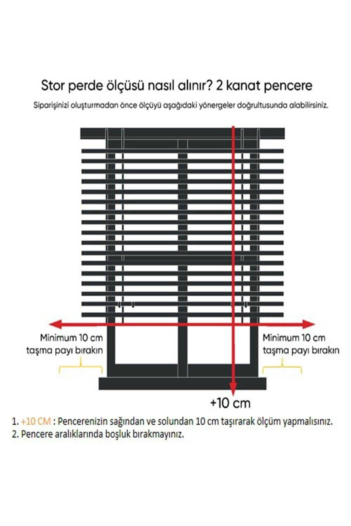 Krem Blackout Karartma Stor Perde Yüksek Kalite % 100 Işık Geçirmez