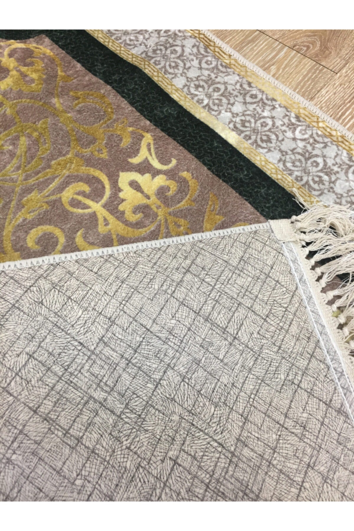 Seccade Saçaklı (lateks Taban) 75x125 Ebat