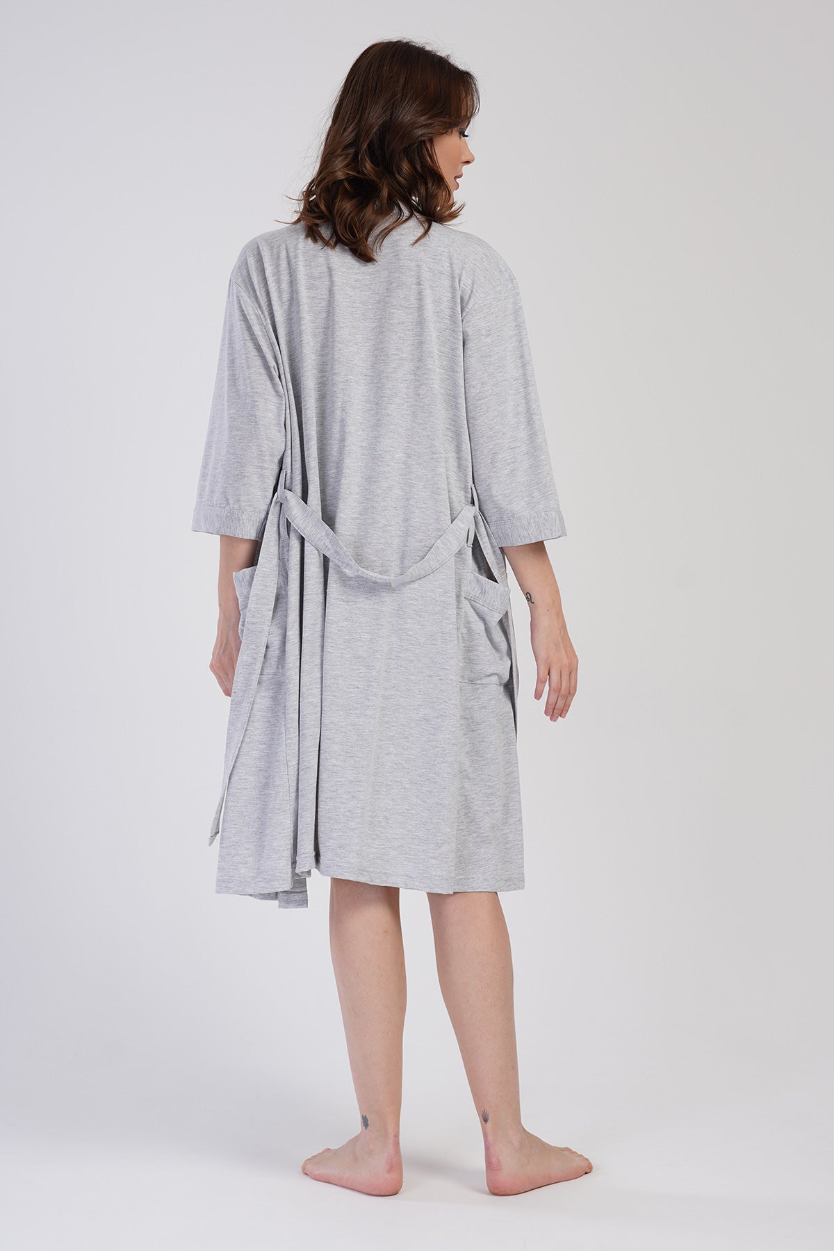 KADIN P.SUPREM 3/4 KOL DANTELLI HAMILE SABAHLIK TAKIM