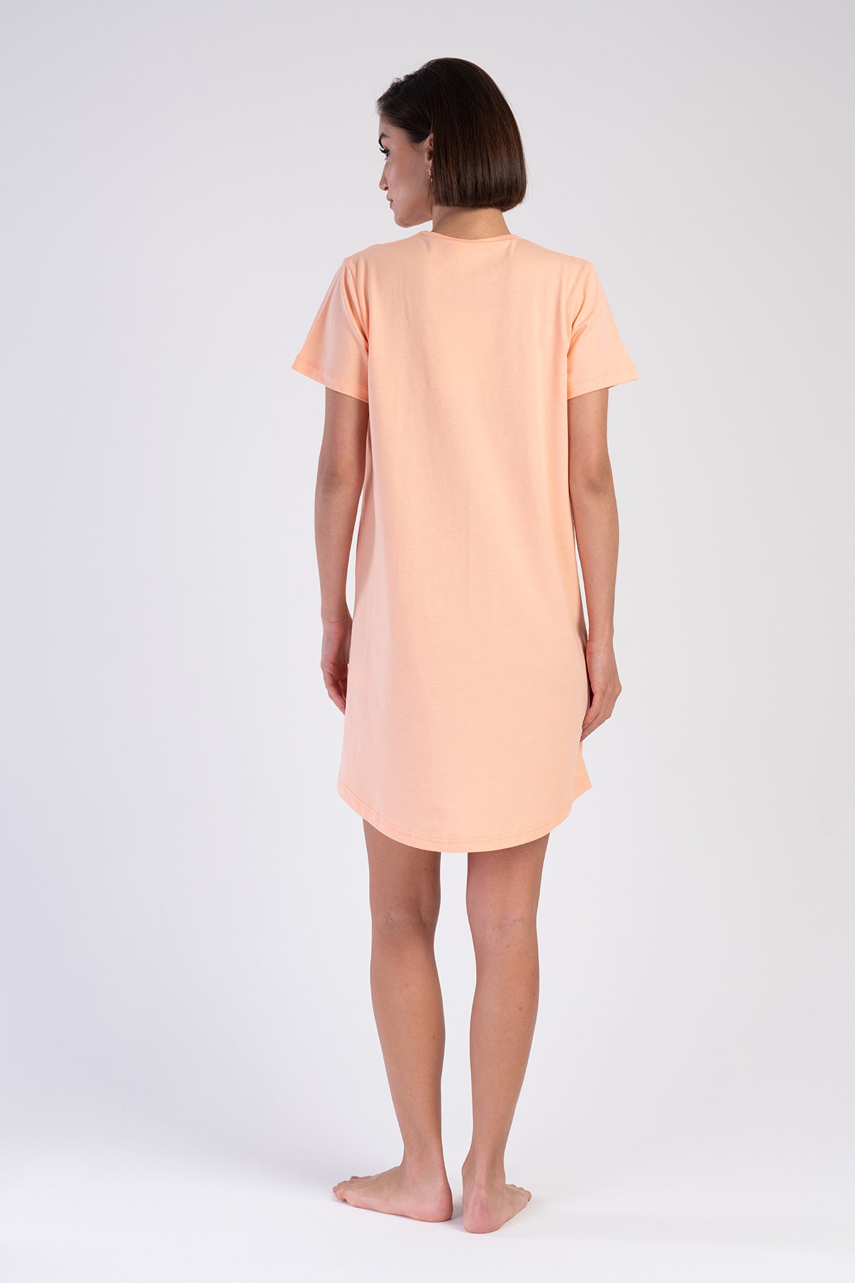 KADIN P.SUPREM O YAKA KISA KOL ETEGI OVAL TUNIK