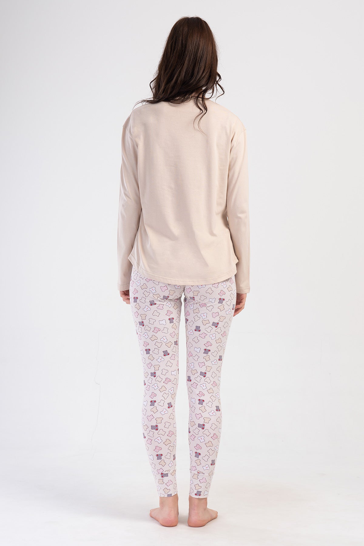 Woman Blood Lycra Tight Pyjama Set