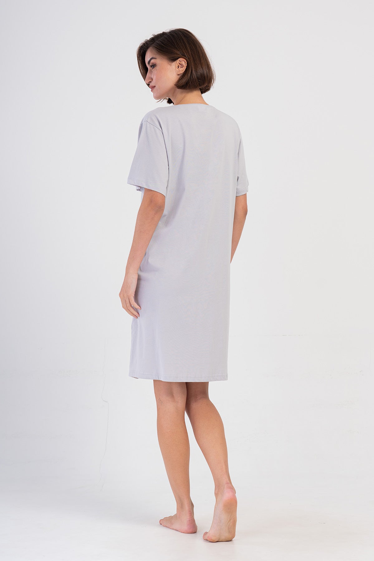 Woman Supreme Buttoned Liva Pregnant Tunic