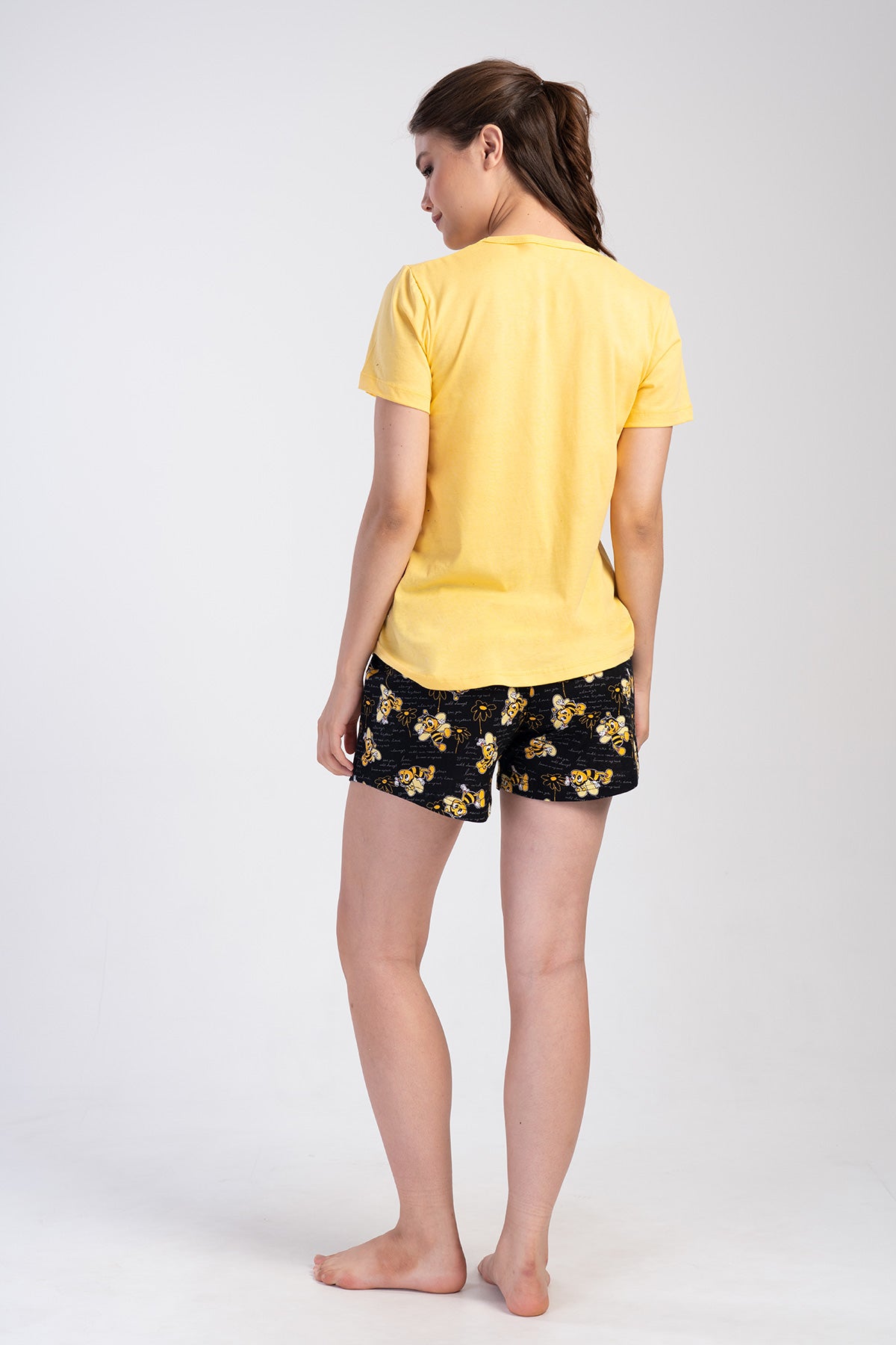 Woman Supreme Beer Pattern Short Set