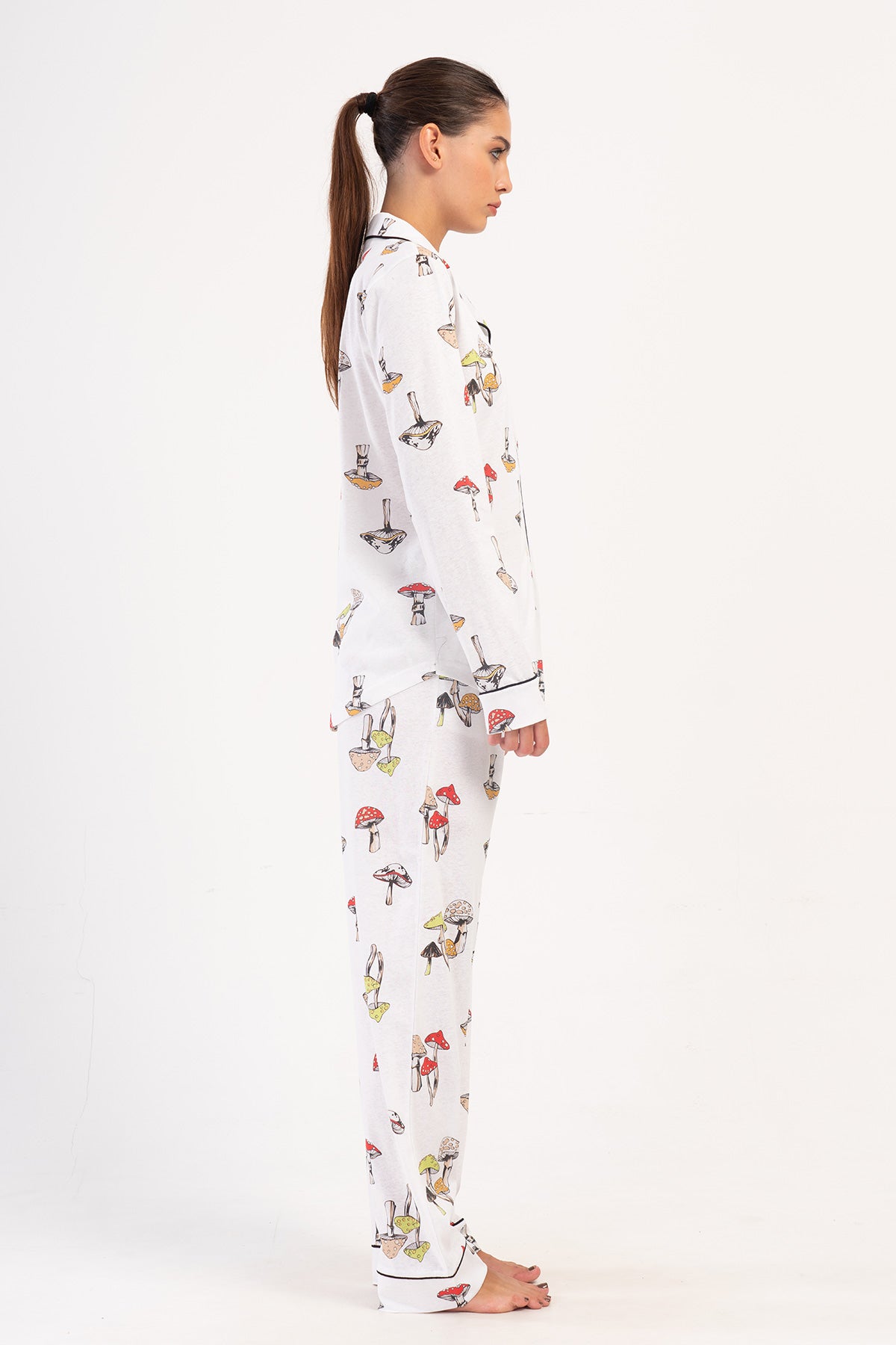Woman Supreme Petra Shirt Neck Pyjama Set